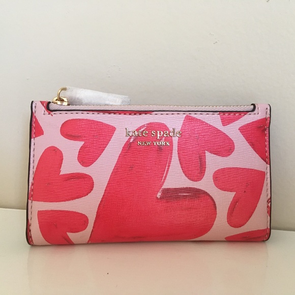 Kate Spade Spencer Ever Fallen Slim Bifold Wallet - Picture 2 of 8